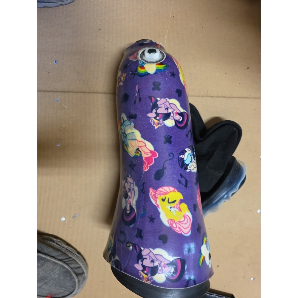 Below-Knee Right Carbon Fiber Prosthetic w/ My Little Pony - Picture 2 of 9